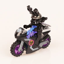 Load image into Gallery viewer, Ninjagoed Minifigs Figures Toys Nya Motorcycle Golden Ninja Heroes Skylor Pythor Snake Lloyd Zane ZX Morro DIY Buliding Blocks