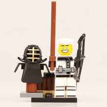 Load image into Gallery viewer, Ninjagoed Minifigs Figures Toys Nya Motorcycle Golden Ninja Heroes Skylor Pythor Snake Lloyd Zane ZX Morro DIY Buliding Blocks