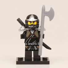 Load image into Gallery viewer, Ninjagoed Minifigs Figures Toys Nya Motorcycle Golden Ninja Heroes Skylor Pythor Snake Lloyd Zane ZX Morro DIY Buliding Blocks
