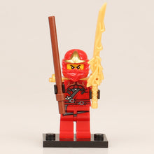 Load image into Gallery viewer, Ninjagoed Minifigs Figures Toys Nya Motorcycle Golden Ninja Heroes Skylor Pythor Snake Lloyd Zane ZX Morro DIY Buliding Blocks