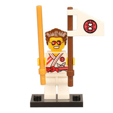 Load image into Gallery viewer, Ninjagoed Minifigs Figures Toys Nya Motorcycle Golden Ninja Heroes Skylor Pythor Snake Lloyd Zane ZX Morro DIY Buliding Blocks